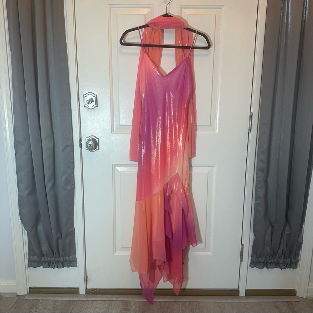 Maria Bonita Iridescent Dress, Size Small